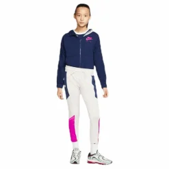Nike Air Front Zip Junior Blue/Pink Blå Discount