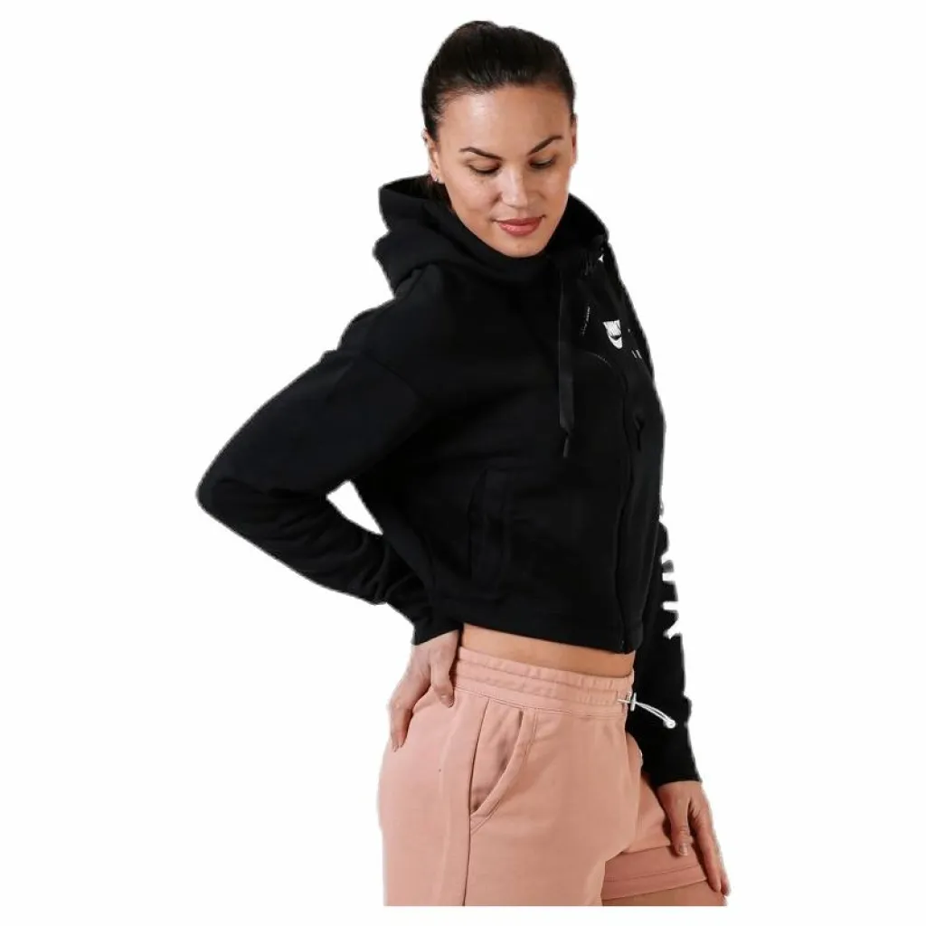 Air FZ Fleece Hoodie White/Black*Nike New