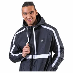 Air Jacket Woven White/Black*Nike Outlet