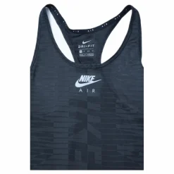 Nike Air Running Tank Black/Grey Svart Outlet