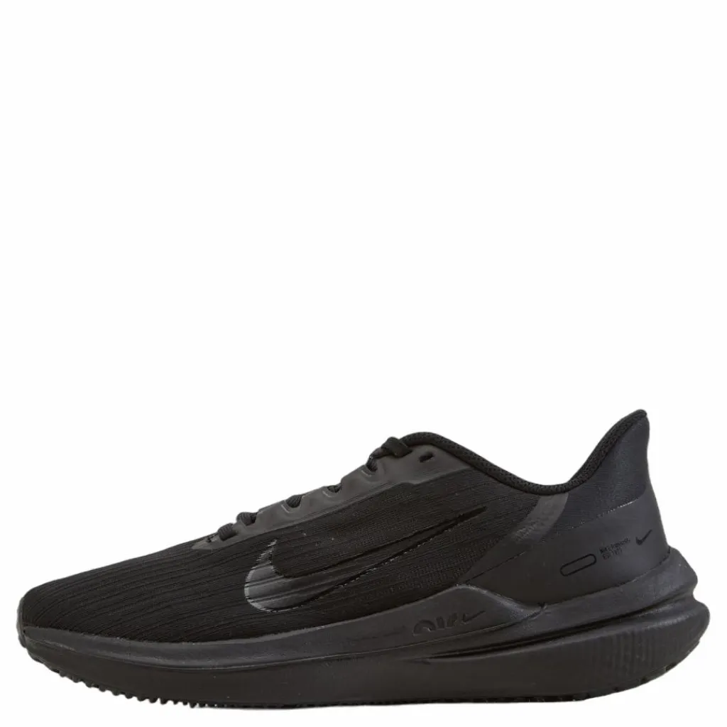 Air Winflo 9 Men's Road Running Shoes BLACK/DK SMOKE GREY*Nike Best