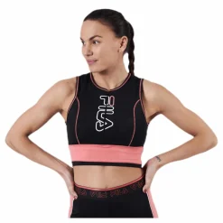 Airi Cropped Top Pink/Black*Fila