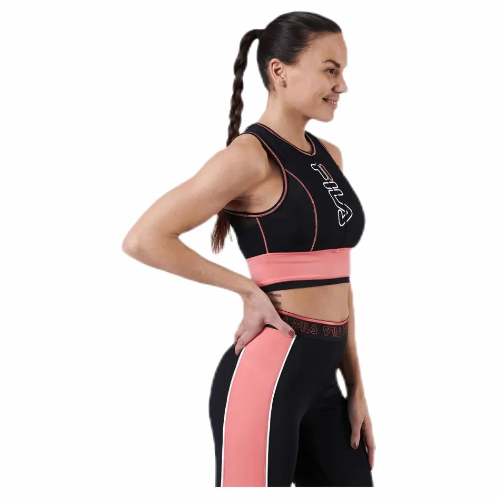 Airi Cropped Top Pink/Black*Fila