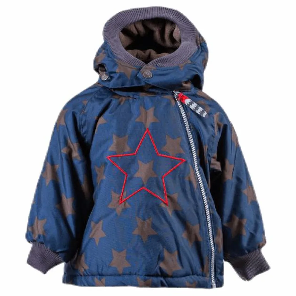 Alban Star Jacket Blue*Racoon Hot