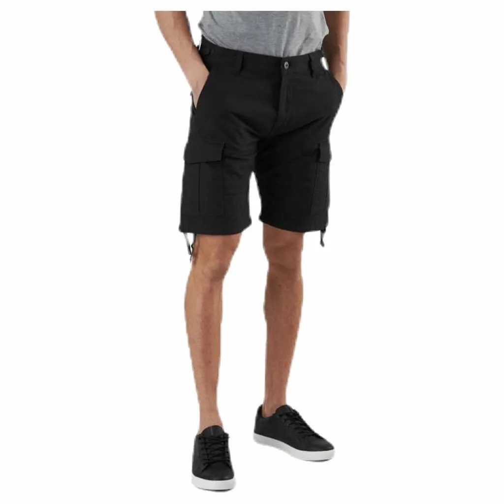 Jack & Jones Alfa Cargo Shorts Black Svart Discount