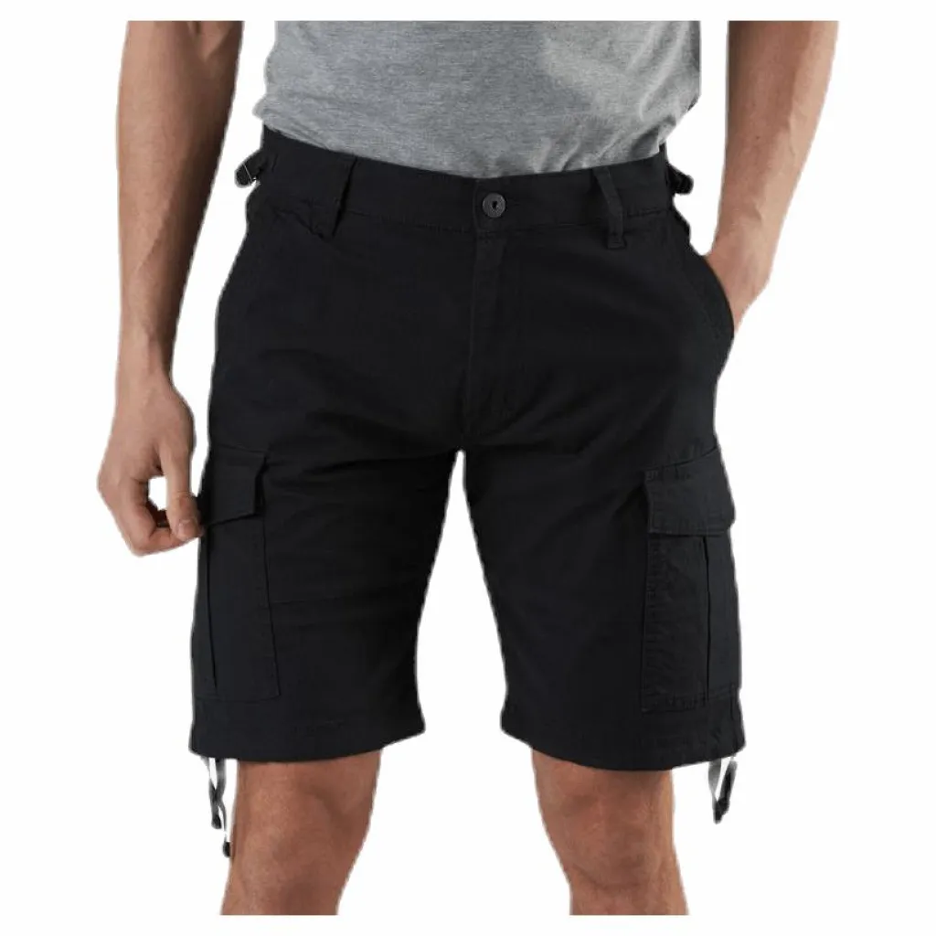 Jack & Jones Alfa Cargo Shorts Black Svart Discount
