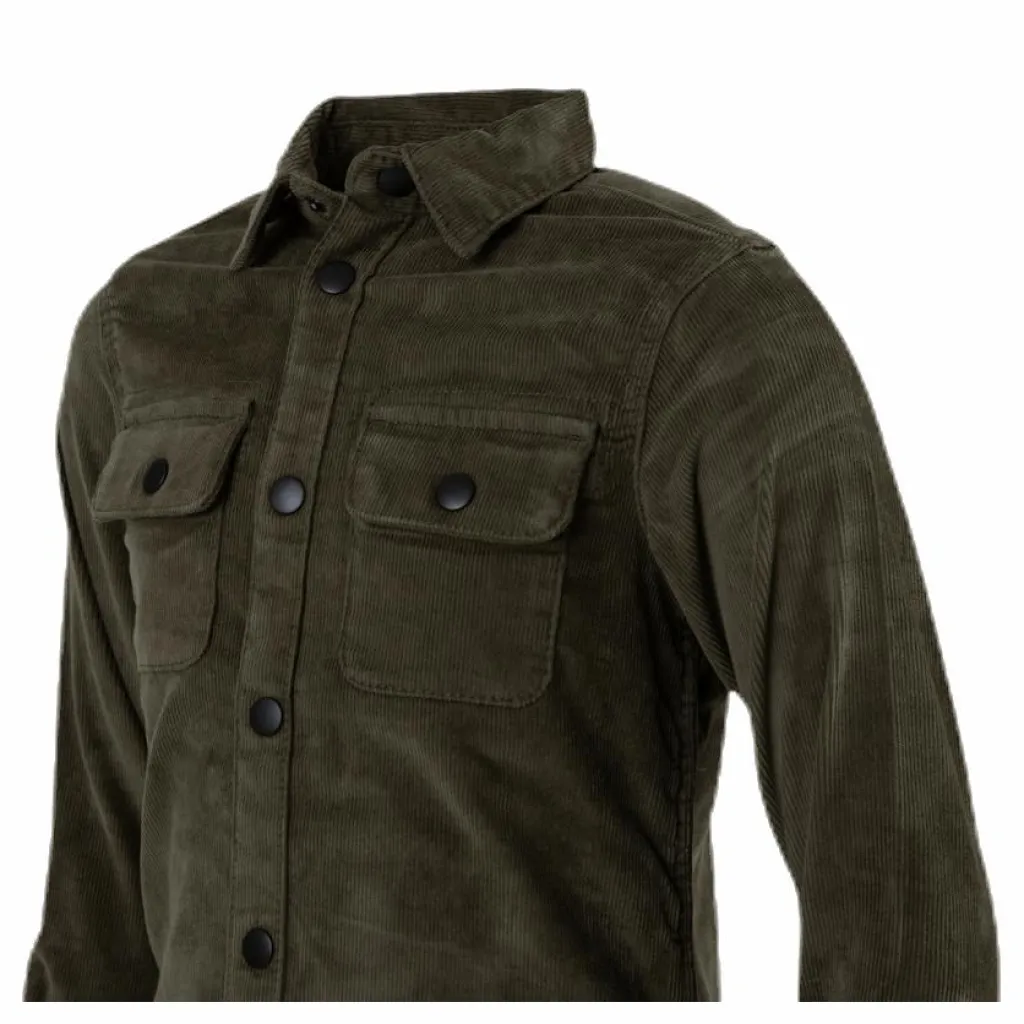 Alfred Corduroy Shirt Akm Jr Green*Jack & Jones New