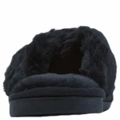 Alie Fluffy Slippers Black*NOUN Hot