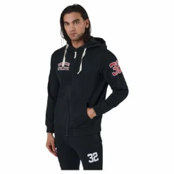 Alpha Full Zip Hood Black*Nonation Discount