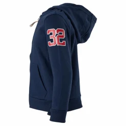 Alpha Full Zip Hood Blue*Nonation Clearance