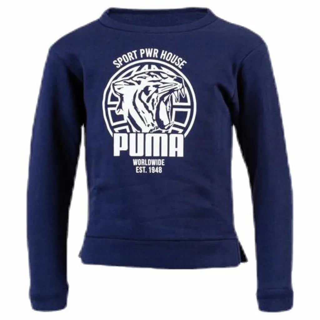 Alpha Graphic Crew Junior Blue*Puma