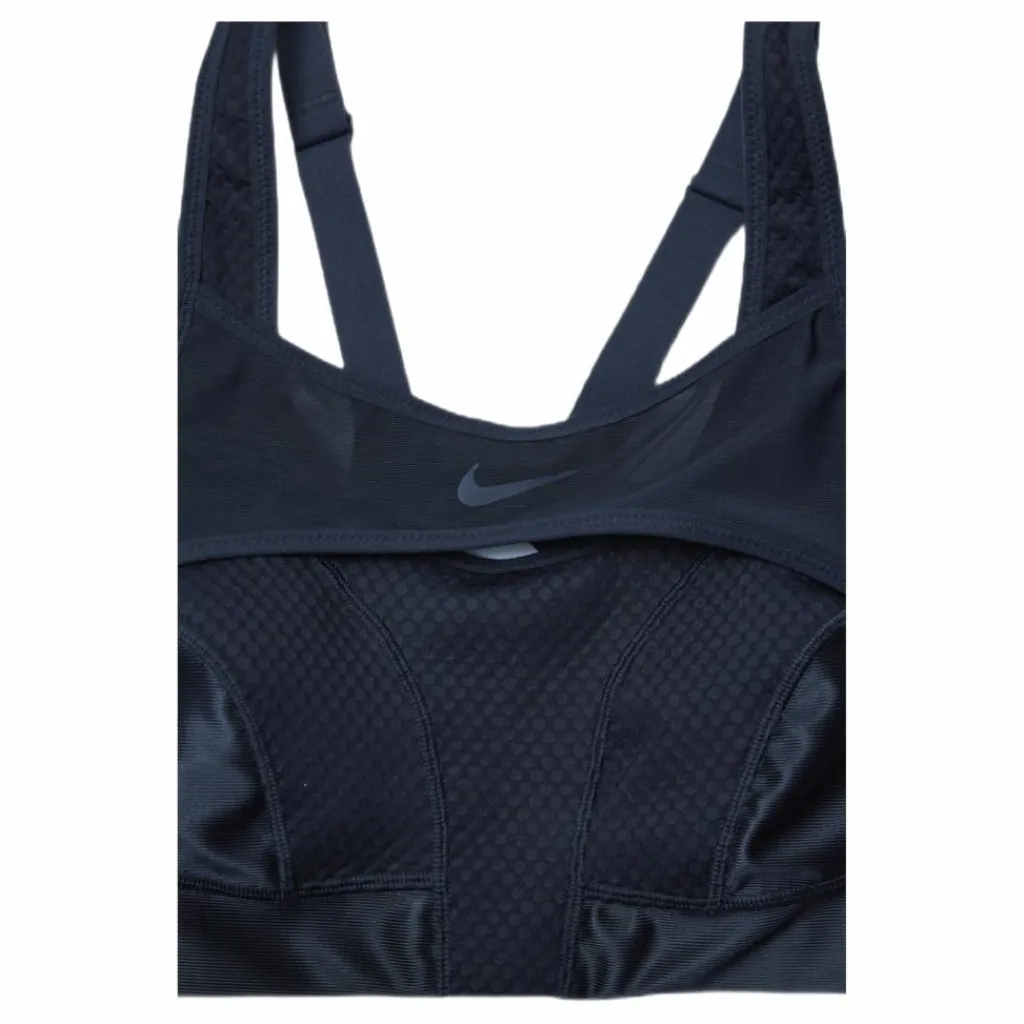 Nike Alpha UltraBreathe Bra Black/Grey Svart Discount