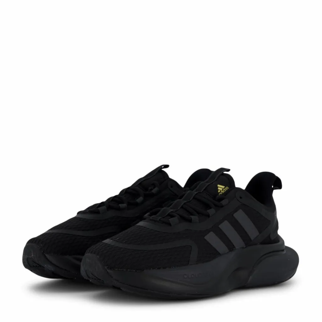 adidas Alphabounce+ Sustainable Bounce Shoes Core Black / Carbon / Gold Metallic Svart Outlet