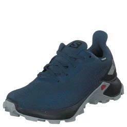 Salomon Alphacross Blast Cswp J Dark Denim/black/pearl Blue Blå Sale