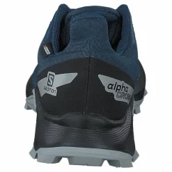 Salomon Alphacross Blast Cswp J Dark Denim/black/pearl Blue Blå Sale