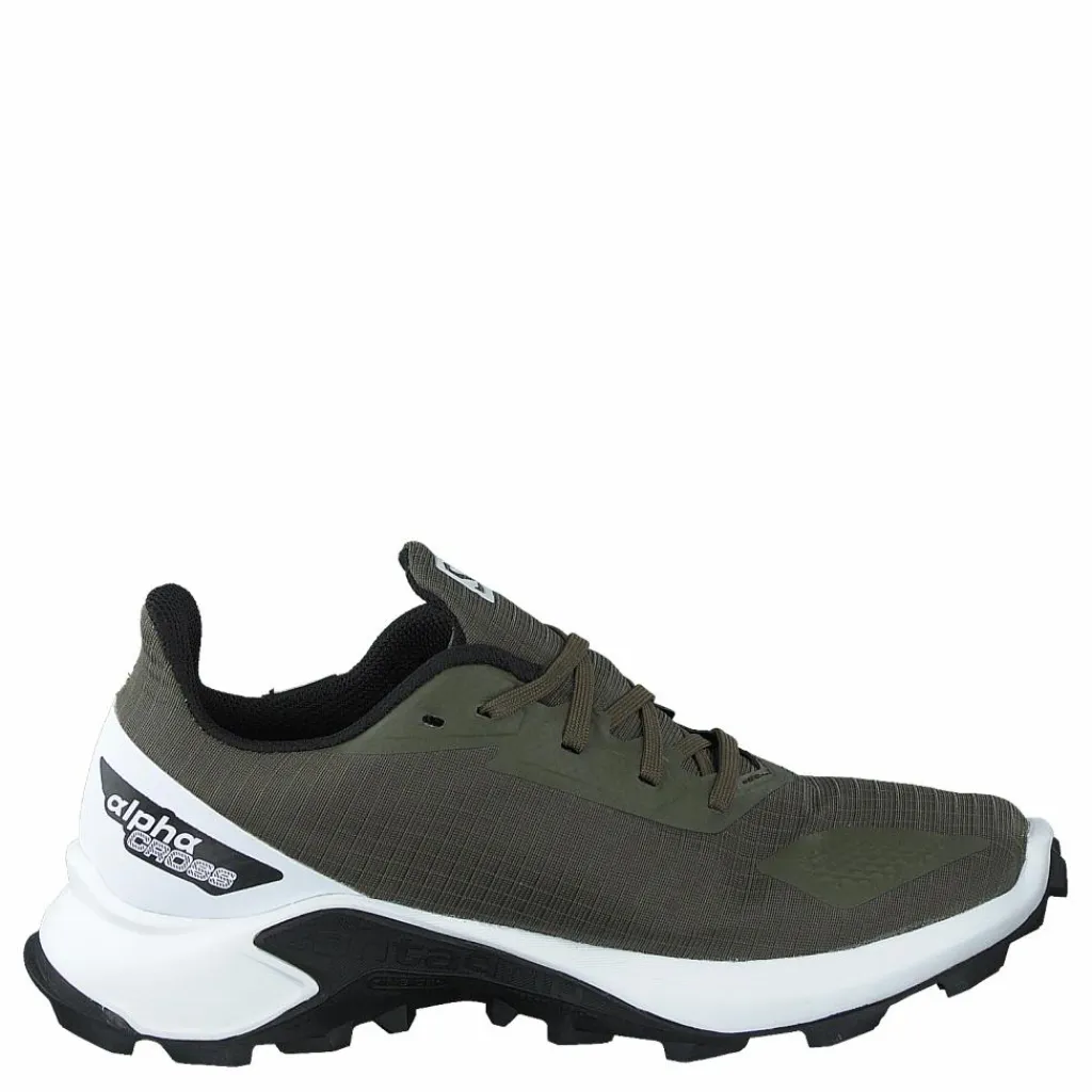 Alphacross Blast Cswp J Olive Night/wht/black*Salomon