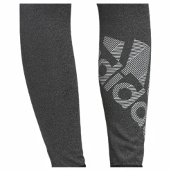 adidas Alphaskin Bos Long Tight White/Black Grå Hot