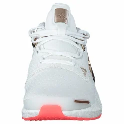 adidas Alphatorsion Boost Shoes Cloud White / Copper Metallic / Signal Pink / Coral Brun och Vit Best