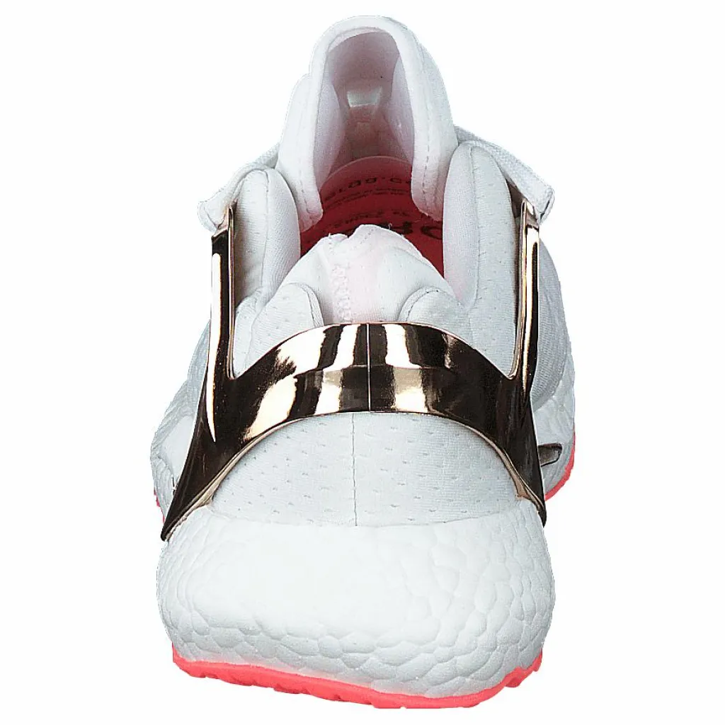 adidas Alphatorsion Boost Shoes Cloud White / Copper Metallic / Signal Pink / Coral Brun och Vit Best