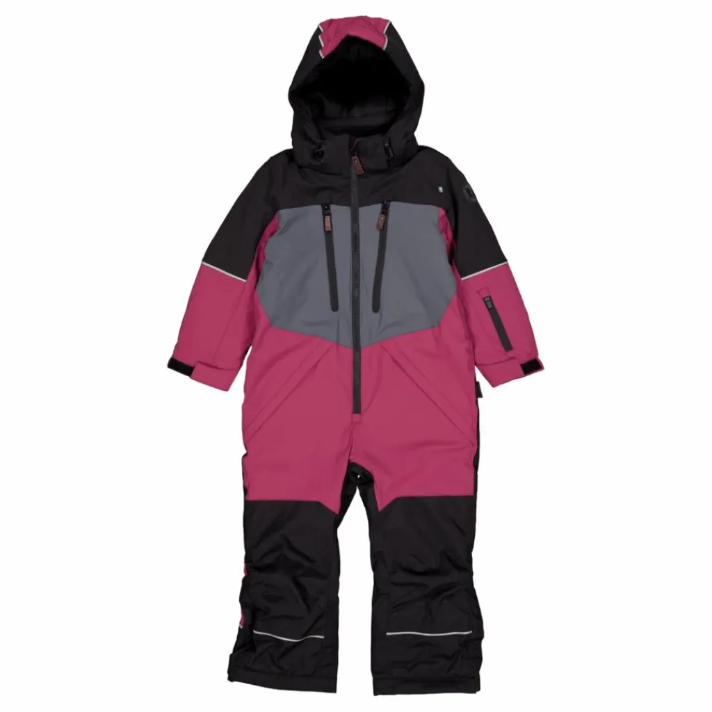 Alpine Winter Overall Black/cerise*Lindberg Clearance