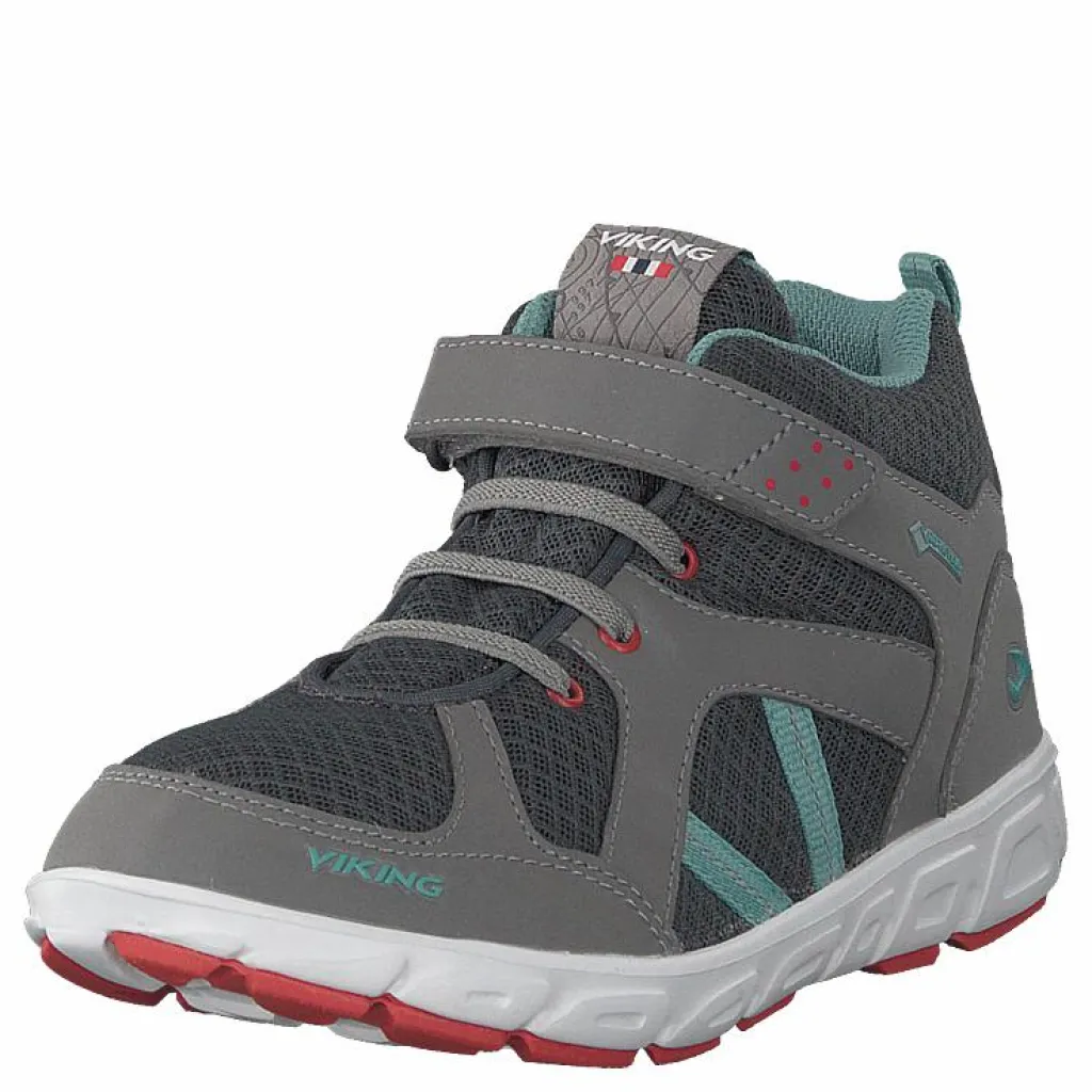 Alvdal Mid R Gtx Charcoal/bluegreen*Viking Outlet
