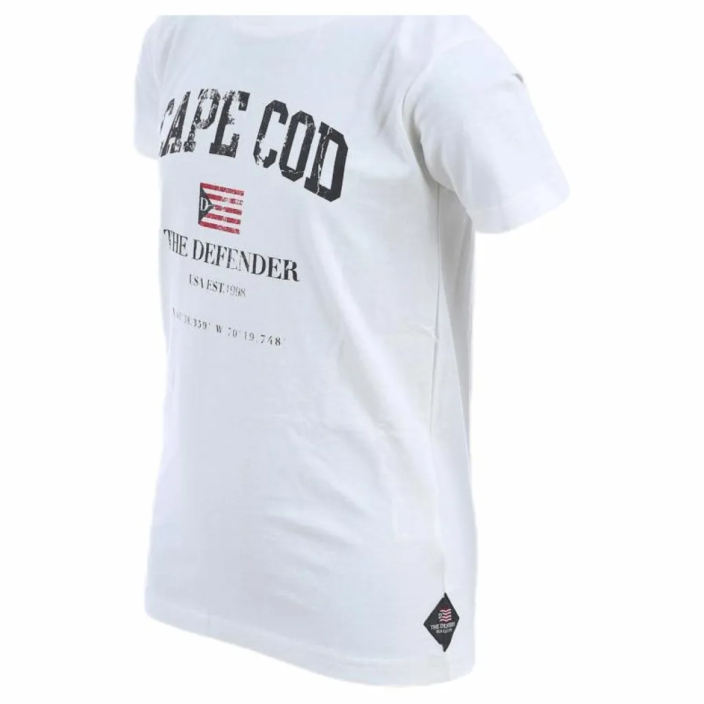 The Defender Alvin Tee Jr White Vit Sale