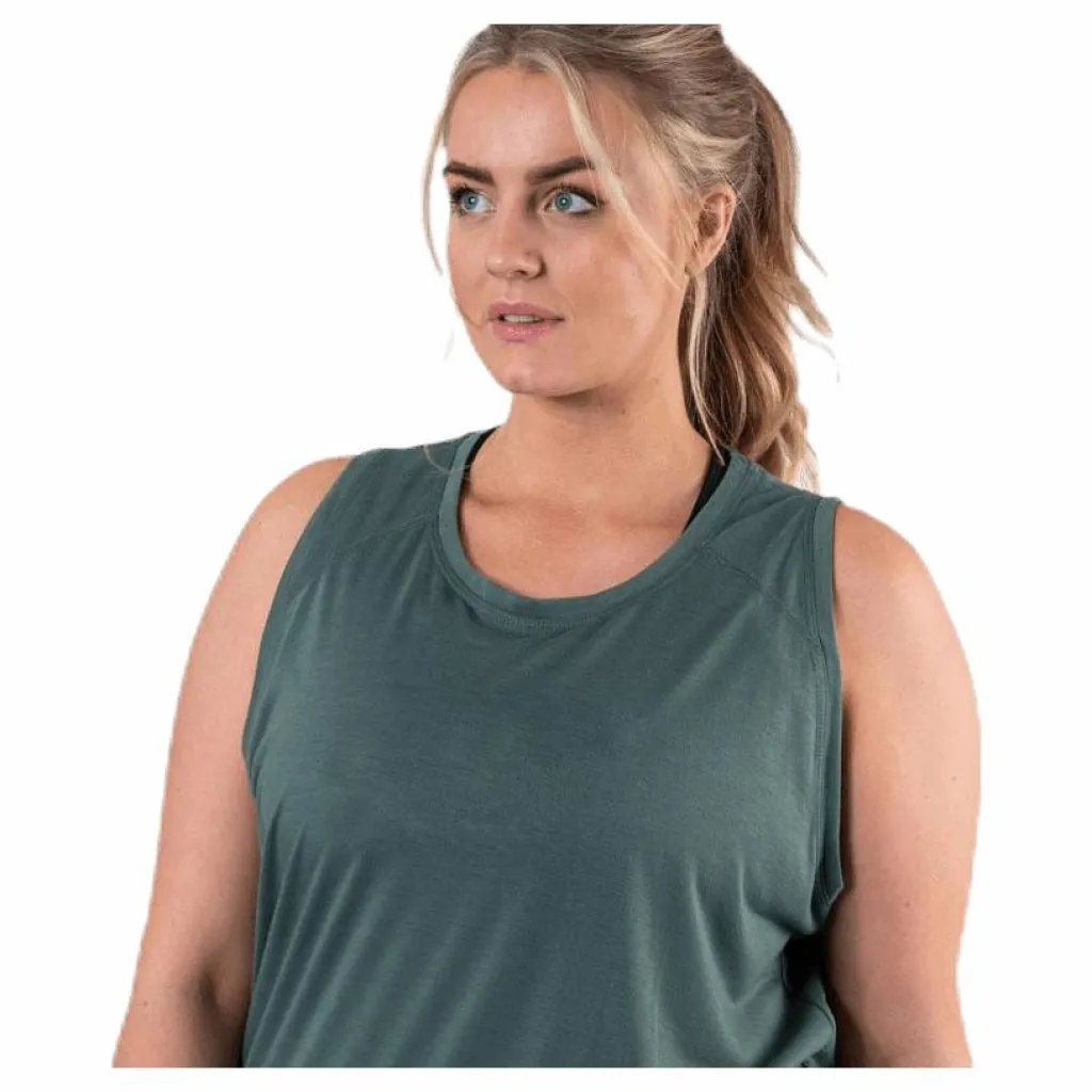 BLACC Alya Plus Size tank Green Grön Discount