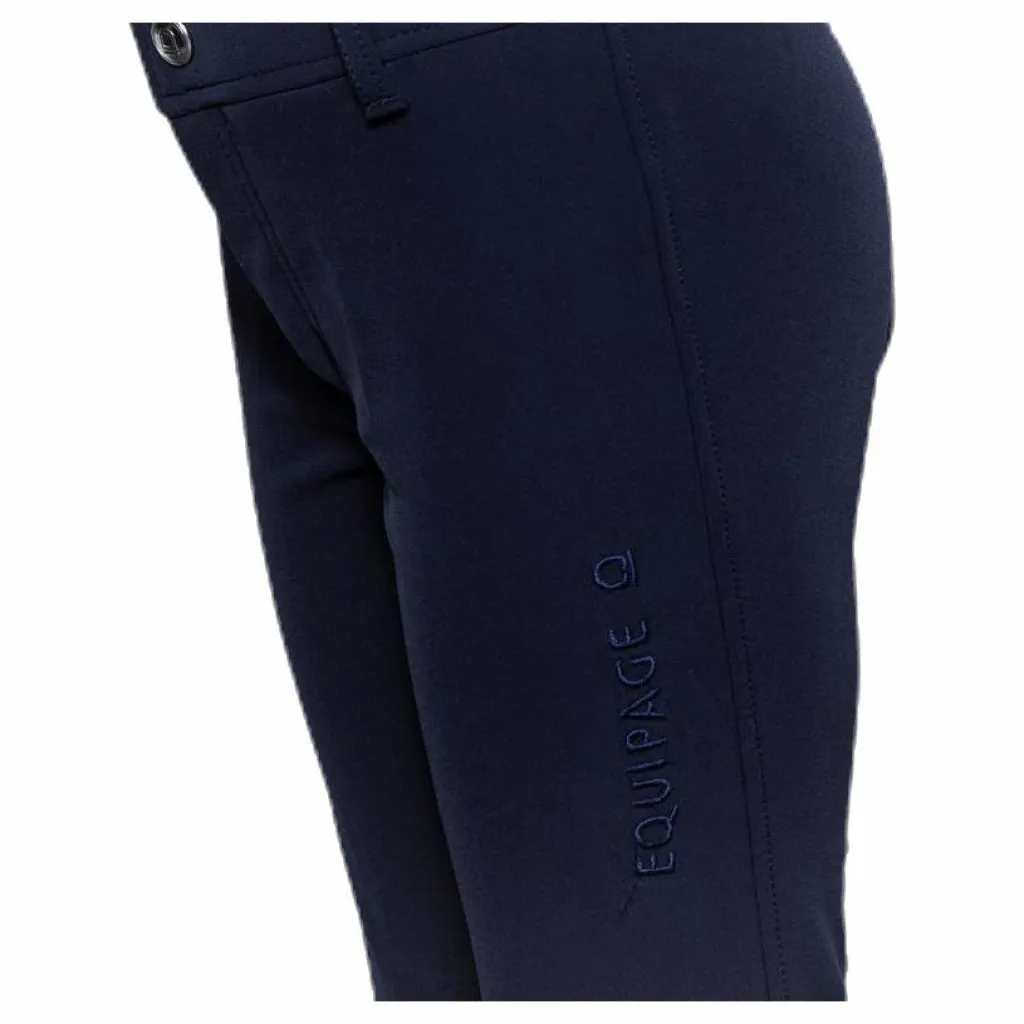 Equipage Amal Breech, Knee Grip Junior Blue Blå Online