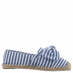Svea Amanda Knot Espandrillo Blue/White Blå och Vit Sale