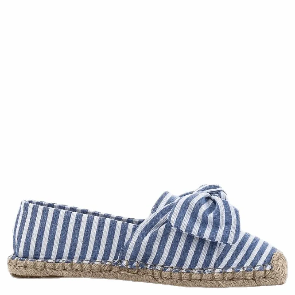 Svea Amanda Knot Espandrillo Blue/White Blå och Vit Sale