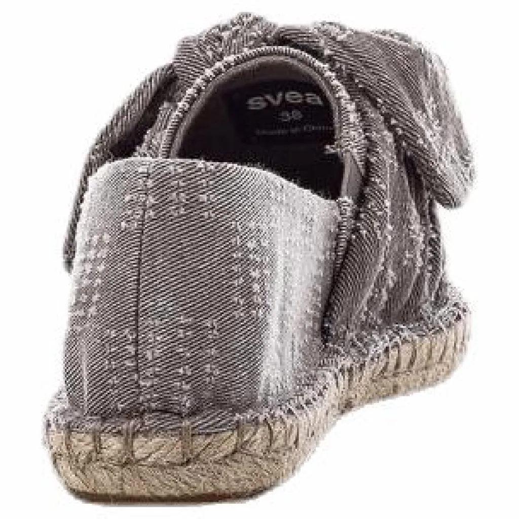Svea Amanda Knot Espandrillo Grey/Beige Grå och Beige Online