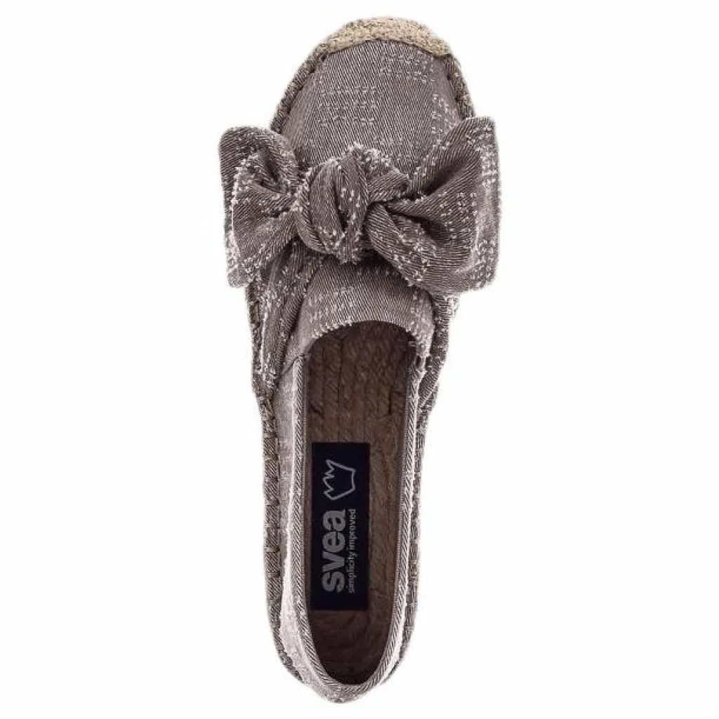 Svea Amanda Knot Espandrillo Grey/Beige Grå och Beige Online
