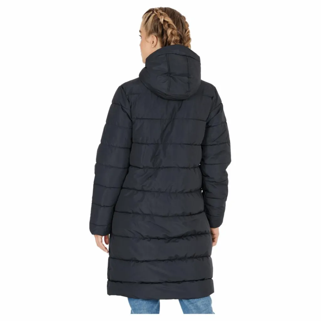 Whistler Amaretto W Long Puffer Jacket Black Svart Clearance