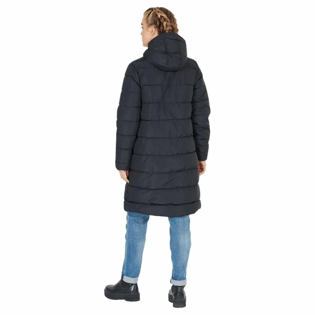 Whistler Amaretto W Long Puffer Jacket Black Svart Clearance