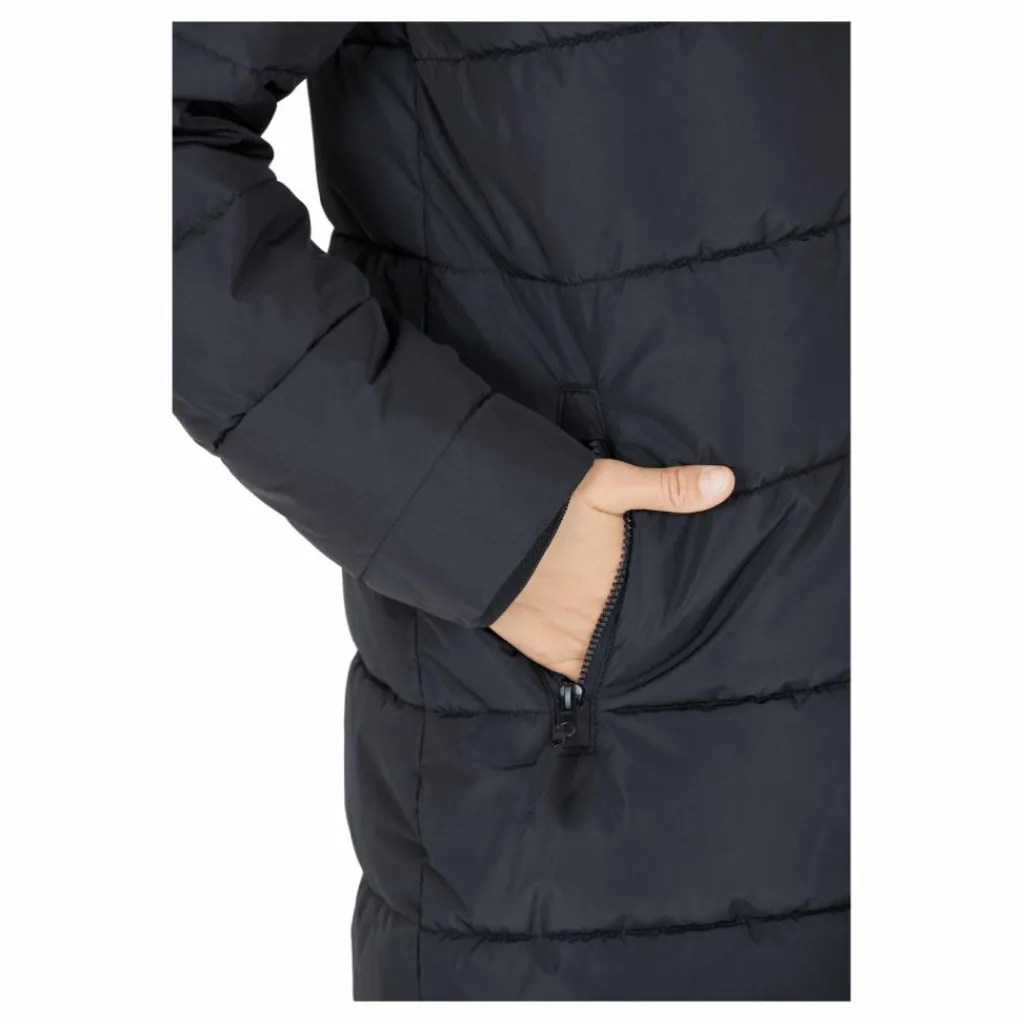 Whistler Amaretto W Long Puffer Jacket Black Svart Clearance
