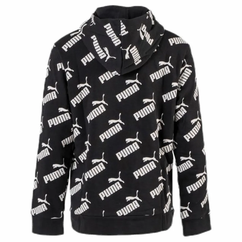 Puma Amplified AOP Hoody TR B Black Svart Best