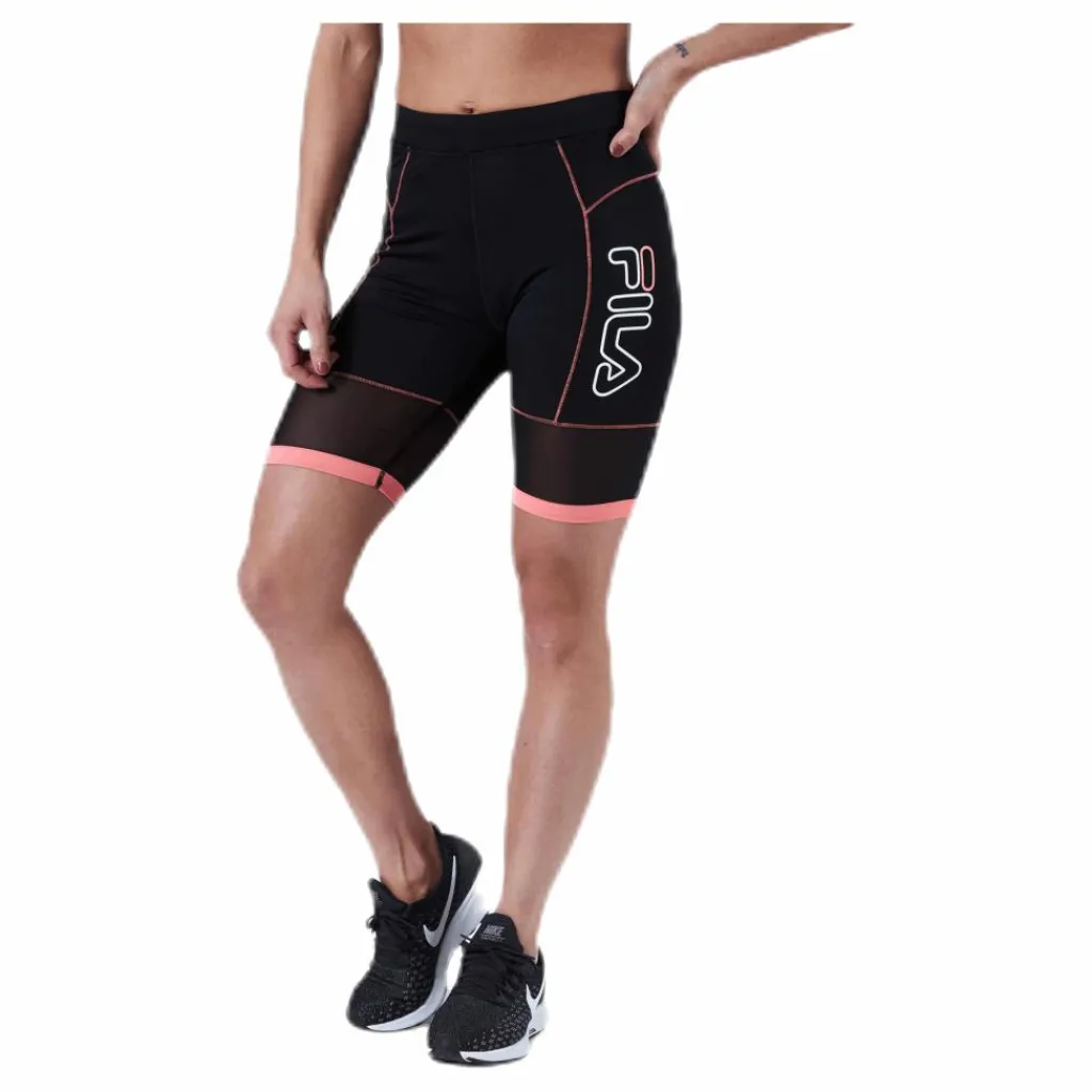 Fila Amser Short Tight Pink/Black Rosa och Svart