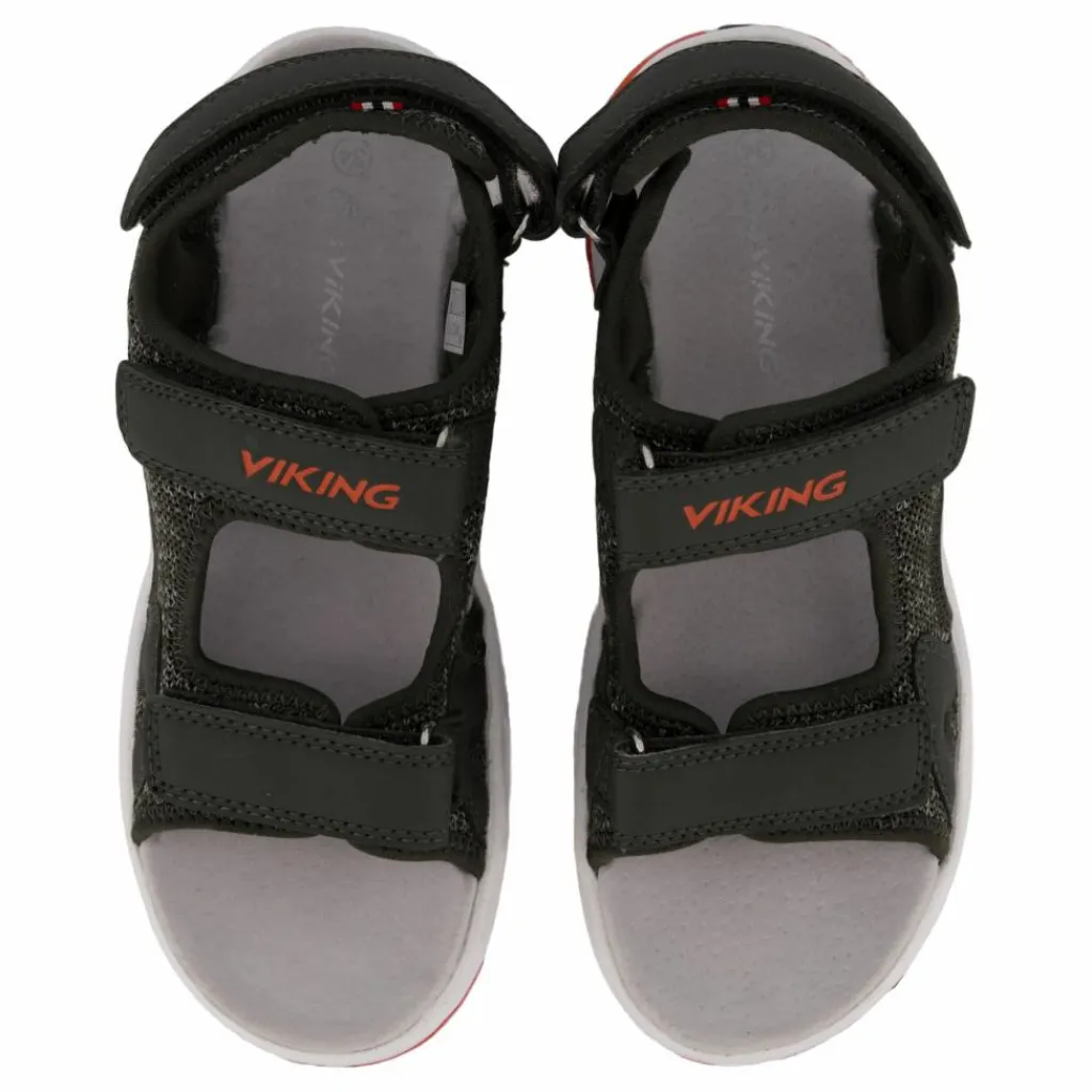 Anchor Sandal 3V Huntinggreen/Red*Viking Clearance