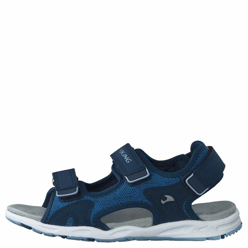 Viking Anchor Sandal 3V Light Blue/Navy Blå Online