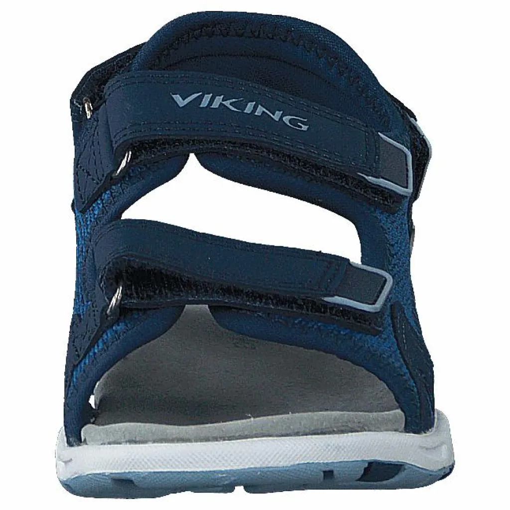 Viking Anchor Sandal 3V Light Blue/Navy Blå Online
