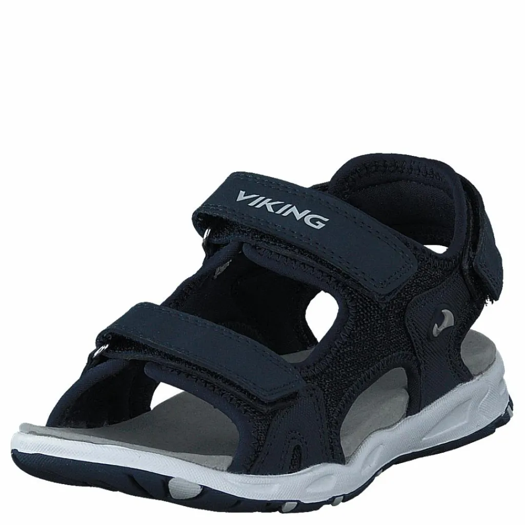 Anchor Sandal 3V Navy*Viking Discount