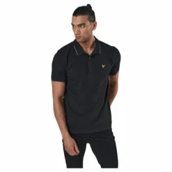 Lyle & Scott Andrew Polo Black Svart Hot