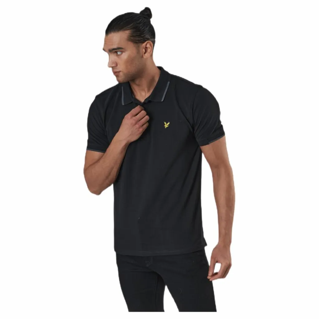 Lyle & Scott Andrew Polo Black Svart Hot