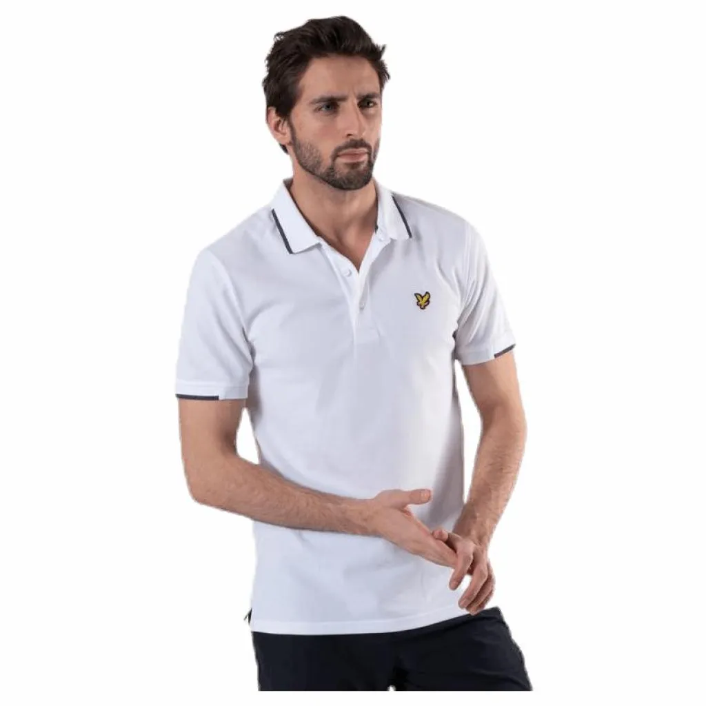 Lyle & Scott Andrew Polo White Vit Outlet