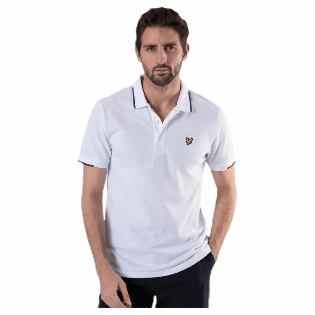 Lyle & Scott Andrew Polo White Vit Outlet