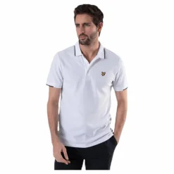 Lyle & Scott Andrew Polo White Vit Outlet