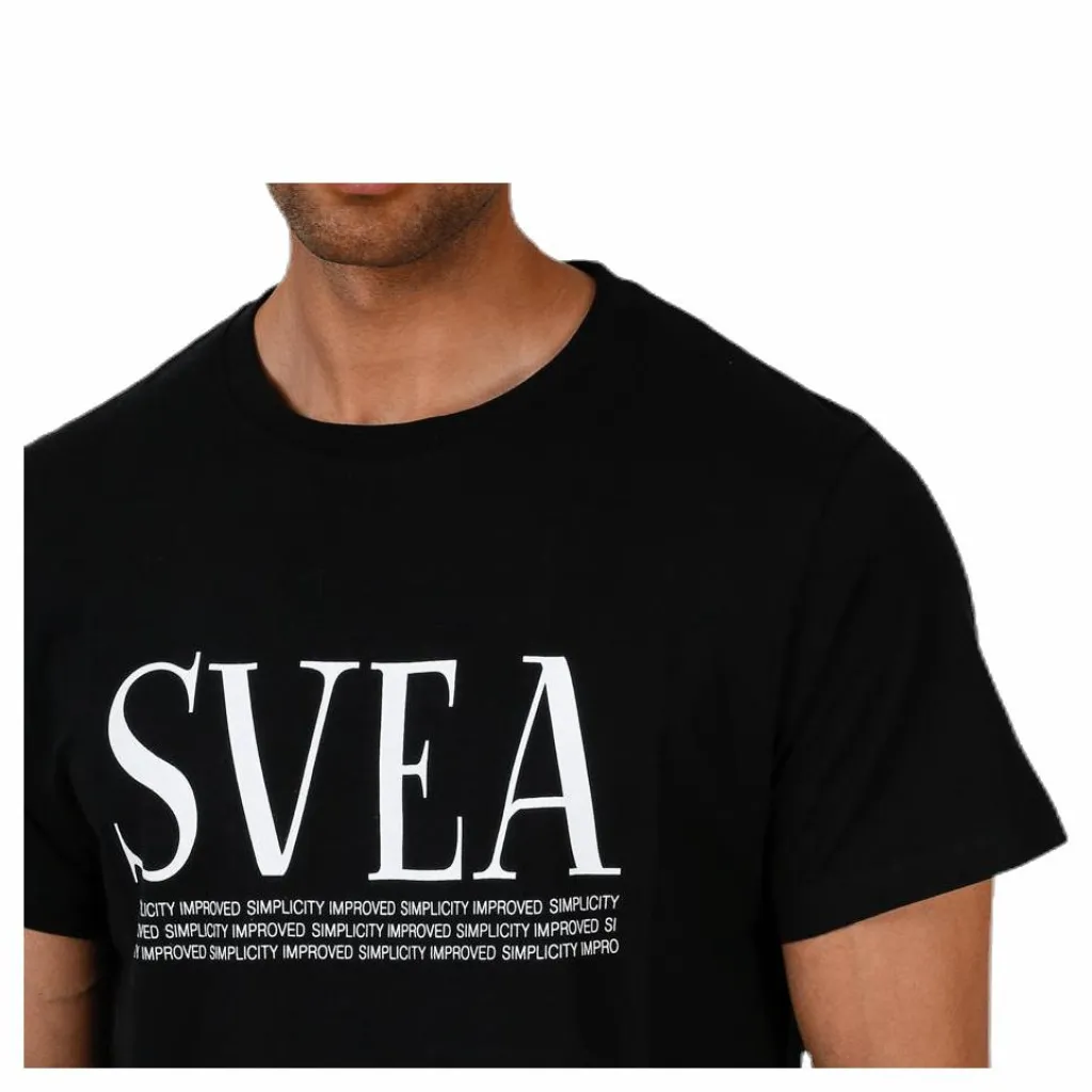 Svea Ankara T-shirt Black Svart Sale