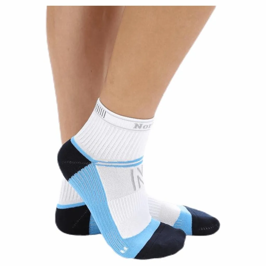 Anna Multisport Sock Blue/White*Norfolk Clearance