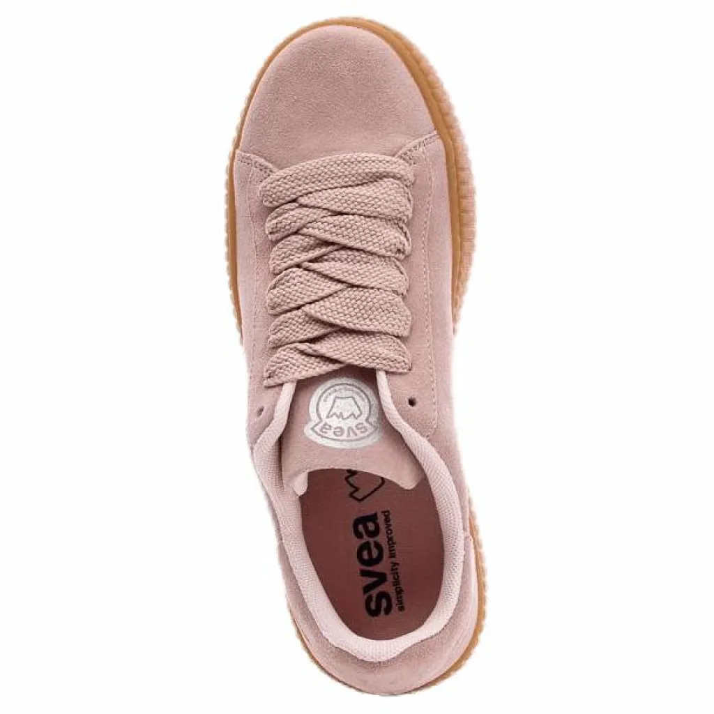 Anna Wide Lace Sneaker Pink*Svea Sale