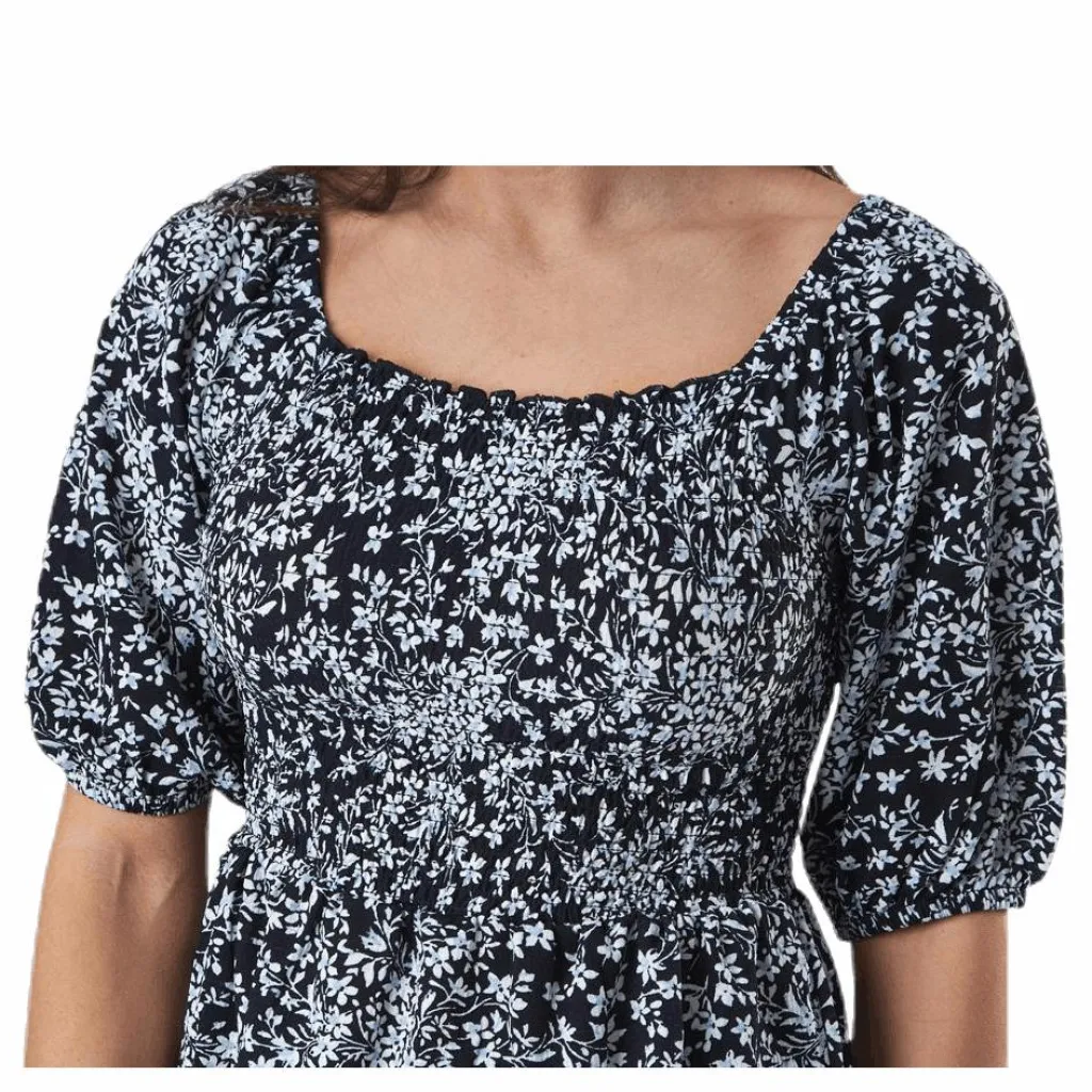 Anthea Ss Top Blue*Pieces New